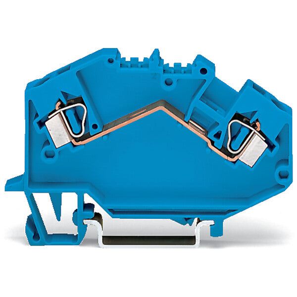 WAGO Durchgangsklemme 0,08-4qmm, blau 781-604
